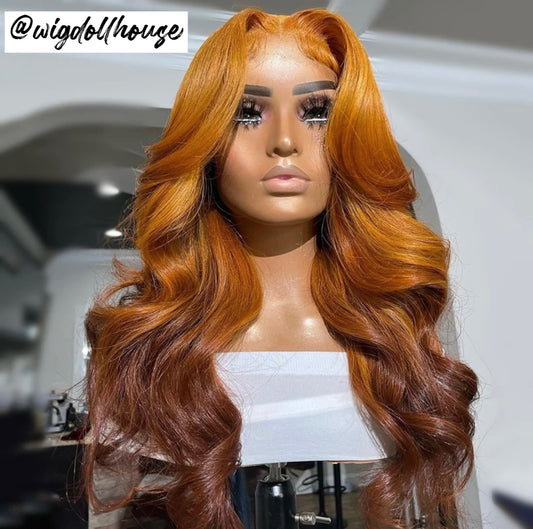 Cinnamon Brown Lace Frontal Wig