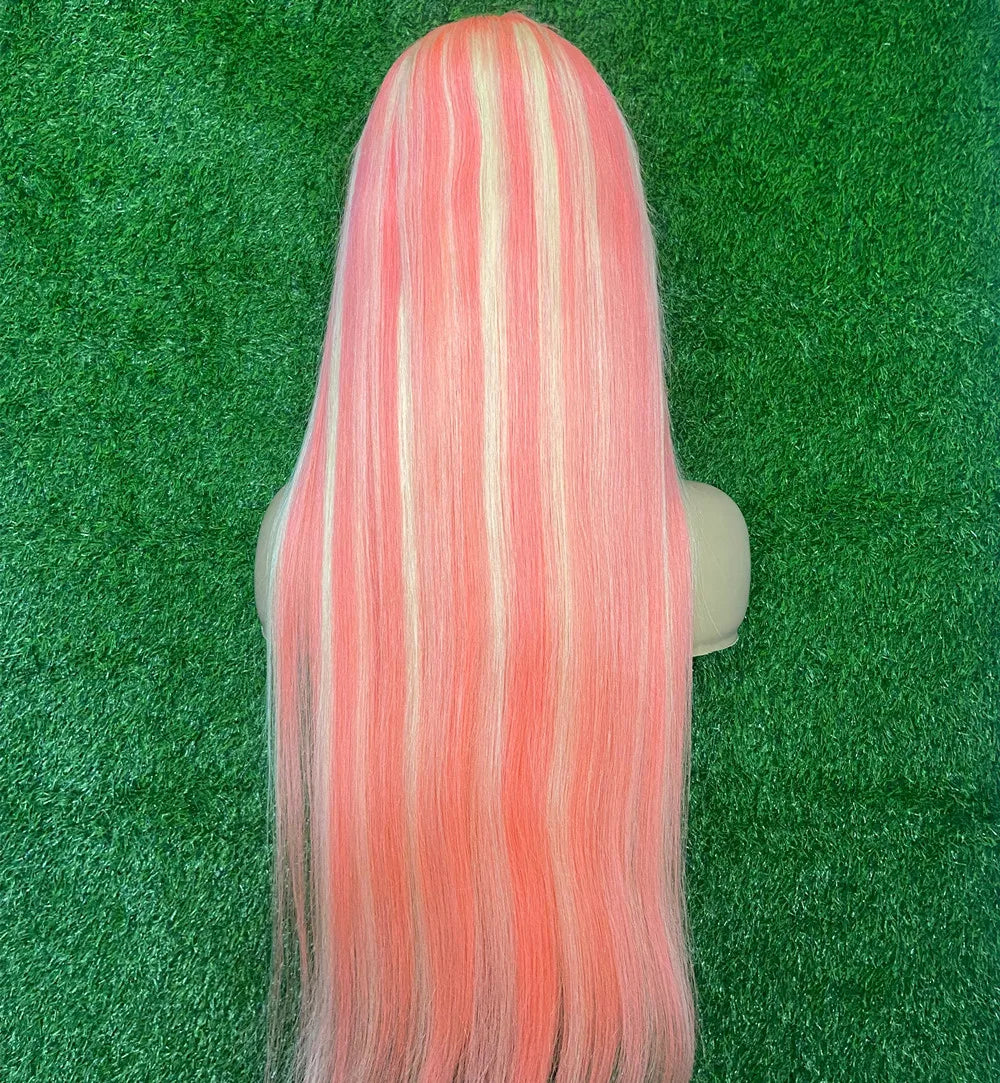 Strawberry Blonde Custom Wig