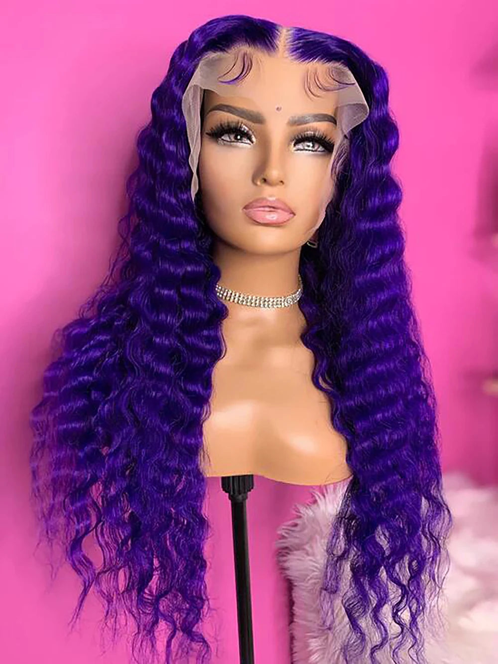 Amethyst Custom Wig