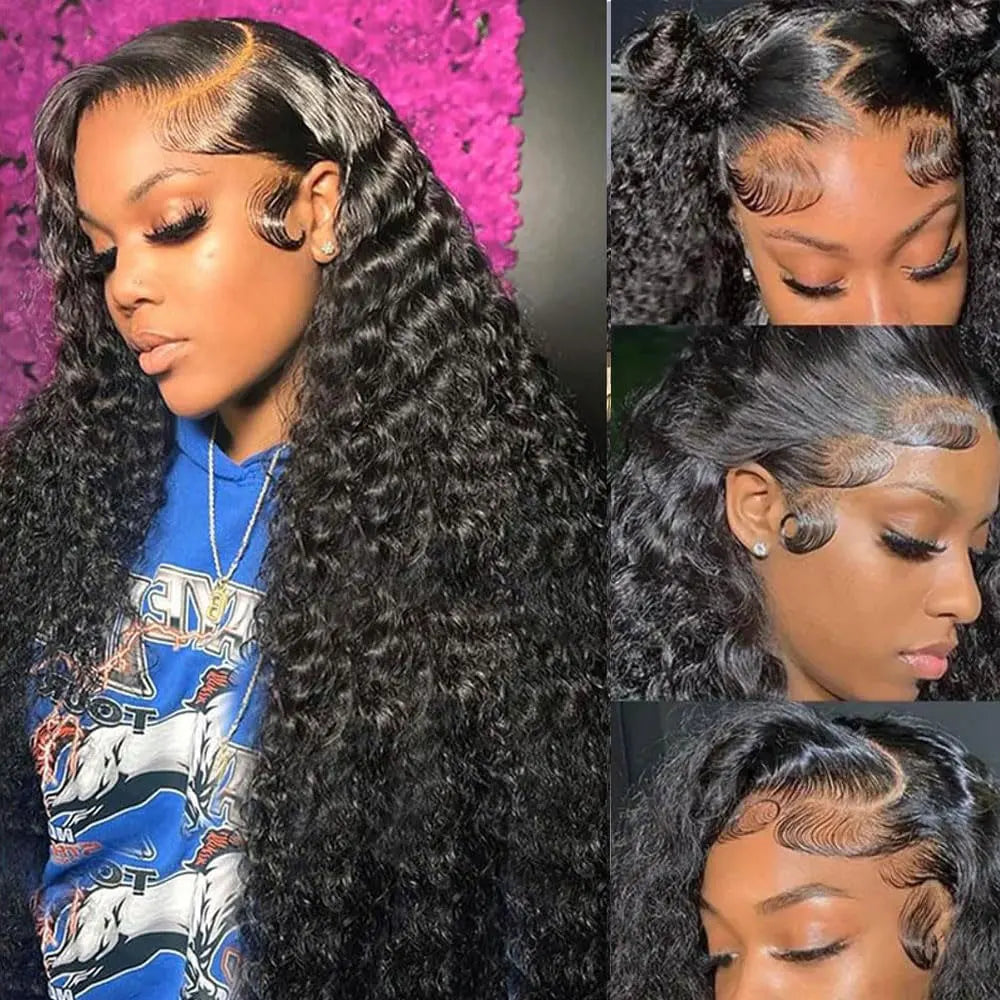 40 Inch 13x6 Hd Deep Wave Lace Frontal Wig