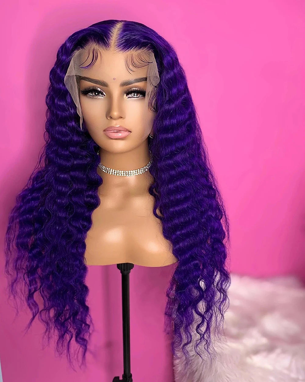 Amethyst Custom Wig