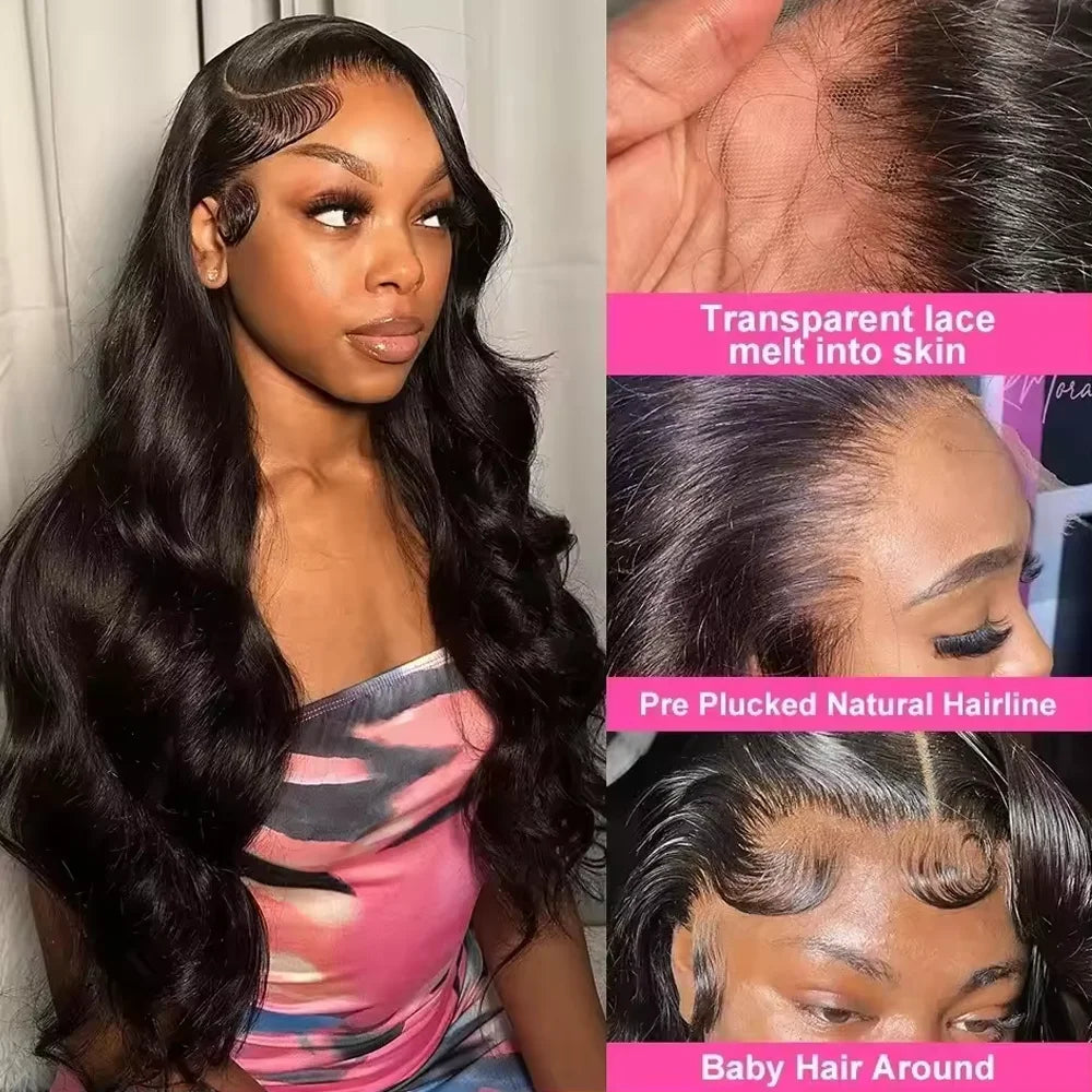 Raw Peruvian Body Wave HD Lace Frontal Human Hair Wigs