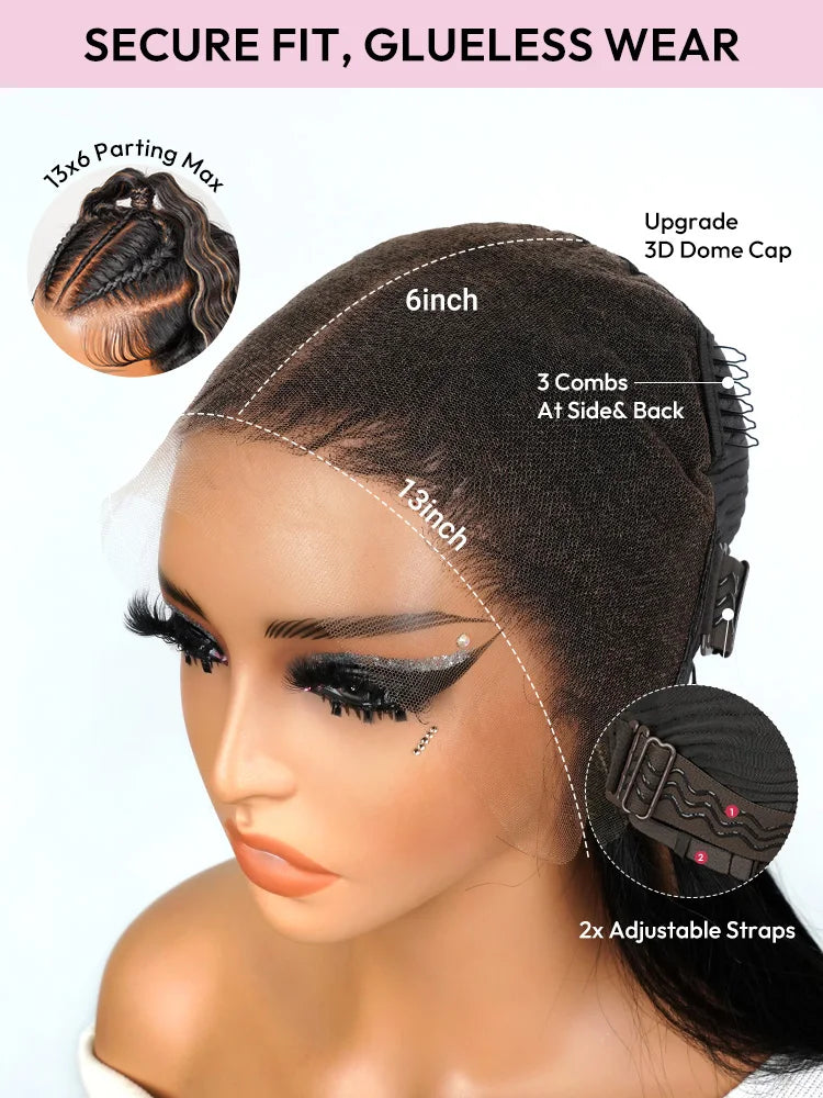 Highlight Ready To Go Crimped Wavy Lace Frontal Wig